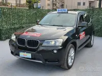 Usata BMW X3 184 CV (135 kW) 2012 Nero SUV