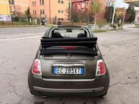 Usata Fiat 500C 95 CV (69 kW) 2010 Verde Cabrio