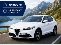 Usata Alfa Romeo Stelvio Super 190 CV (139 kW) 2022 Bianco SUV
