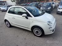 Usata Fiat 500 Lounge 69 CV (50 kW) 2009 Bianco Cabrio