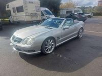 Usata Mercedes SL500 AMG 306 CV (225 kW) 2002 Argento Cabrio