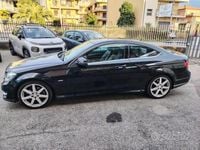 Usata Mercedes C220 170 CV (125 kW) 2011 Nero Coupé