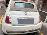 Usata Fiat 500 75 CV (55 kW) 2018 Bianco Cabrio