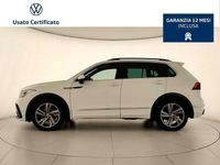 Usata VW Tiguan R-line 150 CV (110 kW) 2022 Bianco SUV