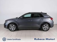 Usata VW T-Roc R-line 116 CV (85 kW) 2022 Grigio SUV