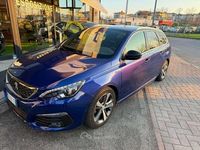 Usata Peugeot 308 GT-line 131 CV (96 kW) 2020 Blu/azzurro Station wagon
