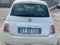 Usata Fiat 500 75 CV (55 kW) 2009 Bianco Cabrio