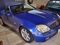 Usata Mercedes SLK200 136 CV (100 kW) 1999 Blu/azzurro Cabrio