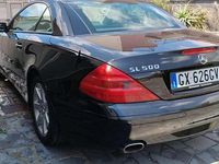Usata Mercedes SL500 306 CV (225 kW) 2005 Nero Cabrio