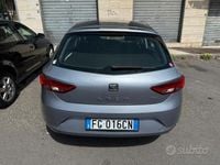 Usata Seat Leon Style 110 CV (80 kW) 2016 Grigio Berlina