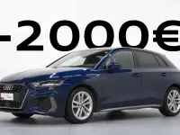Usata Audi A3 S-Line 150 CV (110 kW) 2020 Blu navarra metallizzato Berlina