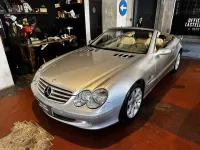 Usata Mercedes SL350 245 CV (180 kW) 2005 Argento Cabrio