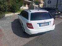 Usata Mercedes C220 Avantgarde 170 CV (125 kW) 2013 Bianco Station wagon