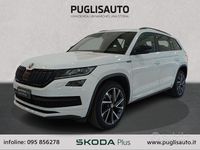Usata Skoda Kodiaq SportLine 150 CV (110 kW) 2018 Bianco SUV
