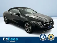Usata Mercedes E220 194 CV (142 kW) 2019 Nero Cabrio