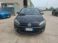 Usata VW Golf VI Highline 105 CV (77 kW) 2011 Nero Utilitaria