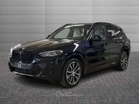 Usata BMW X3 M Sport 190 CV (139 kW) 2023 Nero SUV