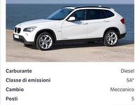 Usata BMW X1 143 CV (105 kW) 2009 Bianco SUV
