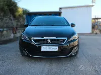 Usata Peugeot 308 GT-line 120 CV (88 kW) 2017 Nero Berlina