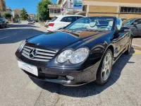 Usata Mercedes SL350 245 CV (180 kW) 2003 Nero Cabrio