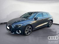 Usata Audi A3 Sportback e-tron Advanced Plus 150 CV (110 kW) 2023 Grigio Utilitaria