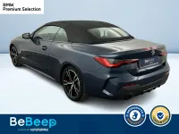Usata BMW 420 M Sport 190 CV (139 kW) 2022 Blu metallizzato Cabrio
