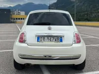 Begagnad Fiat 500 Lounge 75 HK (55 kW) 2009 Vit Cab