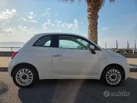 Usata Fiat 500 Lounge 69 CV (50 kW) 2019 Bianco Utilitaria
