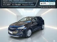 Usata Opel Grandland X Innovation 120 CV (88 kW) 2017 Nero SUV