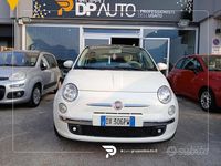 Usata Fiat 500 Lounge 101 CV (74 kW) 2009 Bianco Cabrio