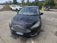 Usata Ford Focus Titanium S 120 CV (88 kW) 2016 Nero Station wagon