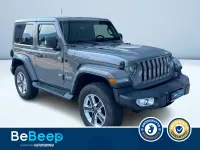 Usata Jeep Wrangler Sahara 200 CV (147 kW) 2020 Grigio scuro metallizzato SUV