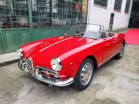 Usata Alfa Romeo Giulietta 80 CV (58 kW) 1960 Rosso Cabrio