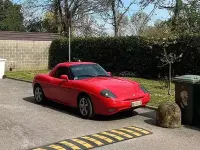 Usata Fiat Barchetta 131 CV (96 kW) 1998 Rosso Cabrio