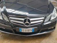 Usata Mercedes E250 Executive 204 CV (150 kW) 2012 Nero Cabrio