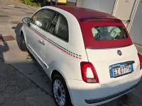 Usata Fiat 500C 95 CV (69 kW) 2015 Bianco Cabrio