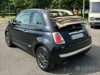 Usata Fiat 500C Rock 69 CV (50 kW) 2011 Nero Cabrio