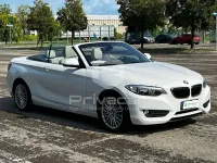 Usata BMW 218 Advantage 150 CV (110 kW) 2015 Bianco Cabrio