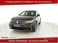 Usata VW Tiguan R-line 150 CV (110 kW) 2022 Nero SUV