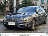 Usata BMW 116 Sport Line 116 CV (85 kW) 2019 Grigio Utilitaria