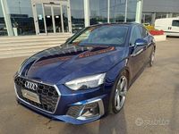 Usata Audi A5 S-Line 204 CV (150 kW) 2021 Blu Coupé