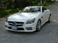 Usata Mercedes SLK200 Premium 184 CV (135 kW) 2011 Bianco Cabrio
