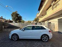 Usata Audi A3 S-Line 150 CV (110 kW) 2019 Bianco Berlina