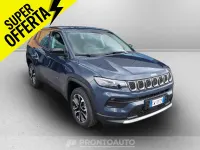 Nuova Jeep Compass Altitude 130 CV (95 kW) 2025 Nerosedili in tessuto e tecnopelle neri con cuciture grigie SUV