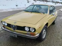 Usata Alfa Romeo Alfetta GT/GTV 1970 Giallo Coupé