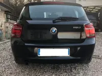 Usata BMW 118 Sport Line 143 CV (105 kW) 2014 Nero Utilitaria