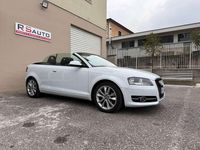Usata Audi A3 Cabriolet Ambition 105 CV (77 kW) 2012 Bianco Cabrio