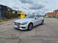 Usado Mercedes C220 Exclusive 170 CV (125 kW) 2016 Gris Familiar