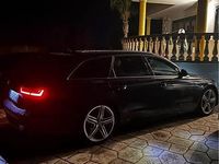 Usata Audi A6 S-Line 204 CV (150 kW) 2014 Nero Station wagon