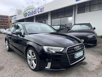 Usata Audi A3 Sport 150 CV (110 kW) 2017 Nero Berlina